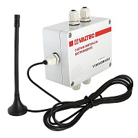 Счетчик импульсов-регистратор VALTEC (2-х кан.сGSM/GPRS; внеш. питание 12 В) VT.WLR.GSM.2.20.1