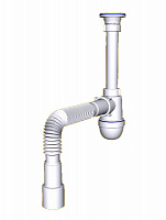 Сифон д/умыв."АНИ"-1.1/4"х40гоф.40х50 С1015(уп1/30