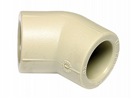 Угольник (PPR) 45 град. D=25 SKO02545(уп.50/250шт)
