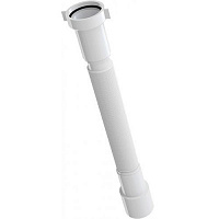Гофра с гайкой Alcaplast 6/4" ? 40/50 пластмасса Арт. A770