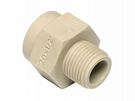 Муфта НР (PPR) D=20х1/2" SDG02020 (EKOPLASTIK)