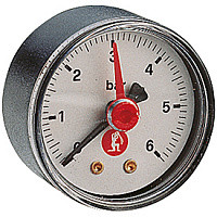 Манометр 1/4, нижнее соед. 10bar R225Y012"Giac"