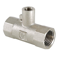 Тройник д/подкл. датчика темп.1/2"хМ10х1/2" VTr250