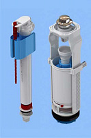 Колонка сливная хром 1/2" "АНИ ПЛАСТ" WC7010C
