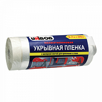 Пленка укрывная с маляр.лентой "Unibob" 0,55х33м